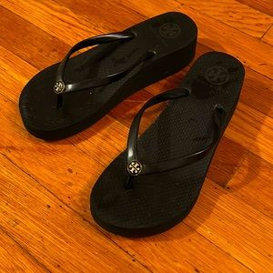 Tory Burch Wedge flip flops